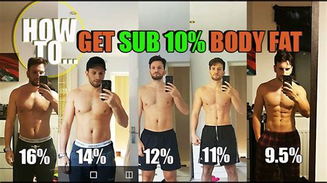 What 10 Body Fat Looks Like As A Natural How To Lose Body Fat