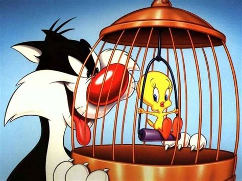 Tweety In His Cage Looney Tunes Characters Best Cartoon