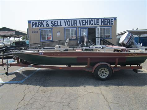 Boat For Sale 1988 Ski Barge 20ft Crawdad Fisher 21 In Lodi Stockton