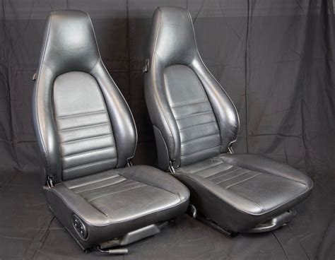 Place Bid Dt Porsche 964911 Factory Black Leather Seats Pcarmarket