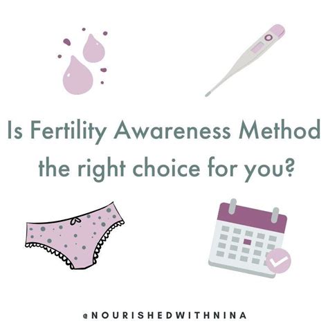 is fertility awareness method the right choice for you · nourished with nina