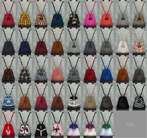 Sims 4 Ccs The Best Backpacks By Marigold