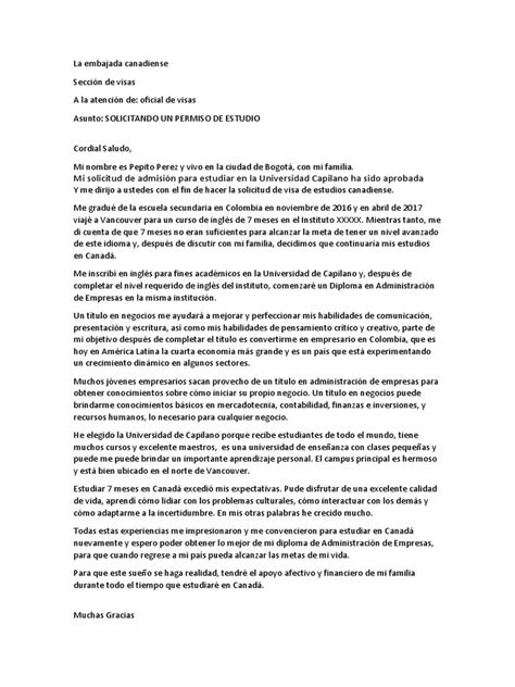Carta De Solicitud De Admision A Universidad Comparti
