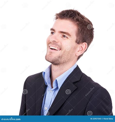 Business Man Looking At Something Stock Image Image Of View Person
