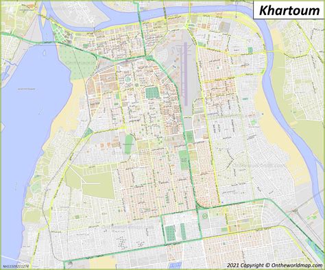 Khartoum Map Sudan Detailed Maps Of Khartoum Khartum