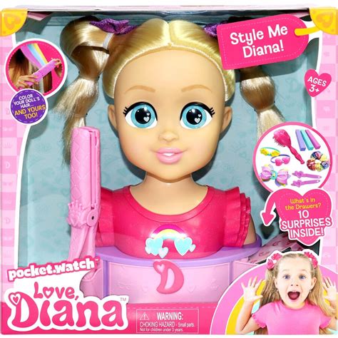 Love Diana Deluxe Styling Head Toyworld Rockhampton Toys Online And In Store