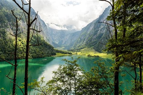 Konigssee Lake Known As Germany S Deepest And Cleanest Lake Stock