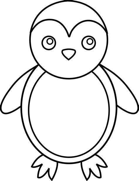 Free Black And White Penguin Clipart Download Free Black And White