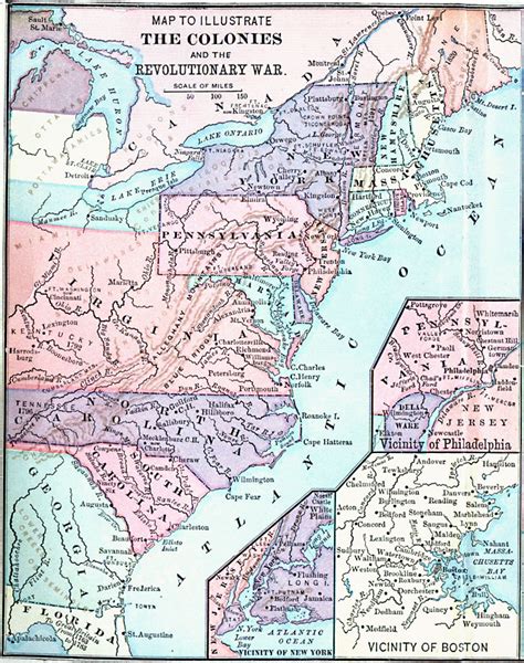 30 Map Of Revolutionary War Maps Database Source