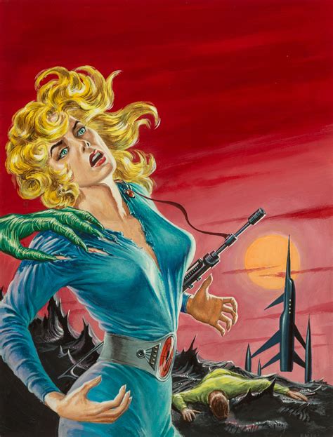 Sci Fi Pulp Cover Art Telegraph