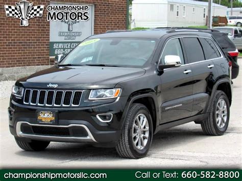 Used 2015 Jeep Grand Cherokee 4wd 4dr Limited For Sale In Maryville Mo