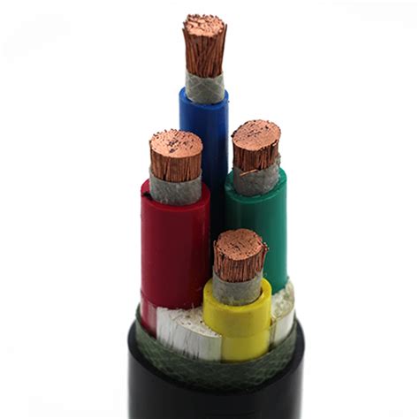 V BS Underground Cable Cu XLPE PVC Swa PVC Steel Wire Armoured XLPE Power Cable