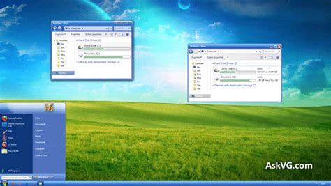 Download Windows Xp Luna Royale Blue And Zune Themes For Windows 7 Askvg