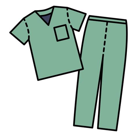 Medical Scrub Clipart