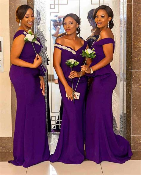 55 Latest Bridesmaid Dresses In Nigeria 2020 Gallery Oasdom