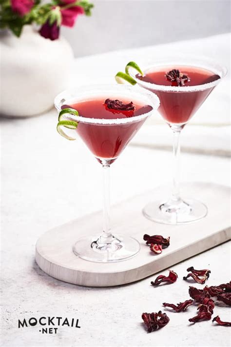 Refreshing Hibiscus Mocktail Recipe