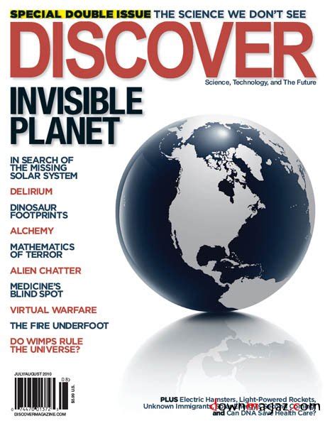 Discover Magazine Julyaugust 2010 Download Pdf Magazines