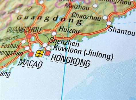 Hong Kong Street Map Stock Photos Pictures And Royalty Free Images Istock