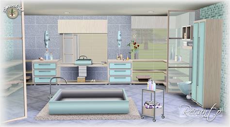 My Sims 3 Blog Recanto Bathroom Set By Simcredible Designs