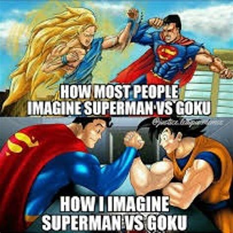 25 Hilarious Goku Vs Superman Memes That Show Who S The Real Hero Funny Marvel Memes Cartoon