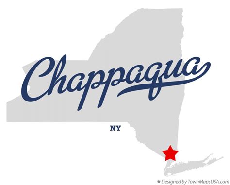 Map Of Chappaqua Ny New York