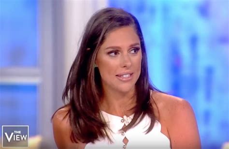 Abby Huntsman Leaving The View