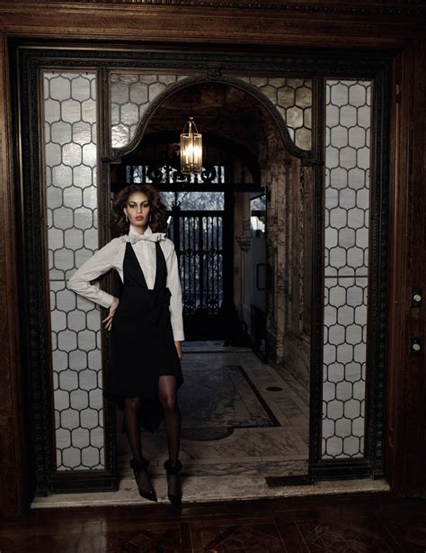 Joan Smalls Poses For Richard Bush In Vogue Russias April