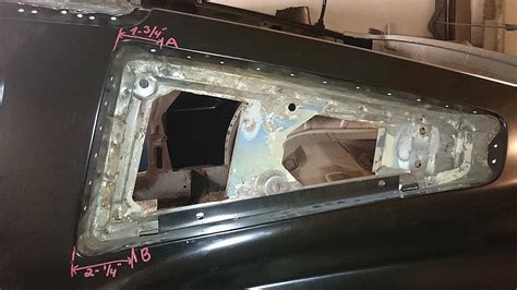 65 Fastback Quarter Panel Vent Dimensions Ford Mustang Forum