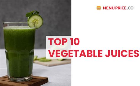 Best 9 Nutritious Vegetable Juices