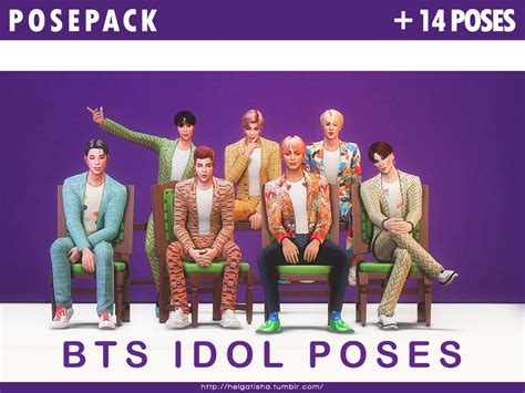 The Sims Resource Bts Idol Poses