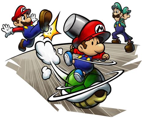 Mario Luigi And Babies Characters And Art Mario And Luigi Partners In Time