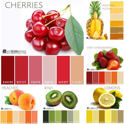 Fruity Color Palettes Checkout More Interesting Palettes By Clicking