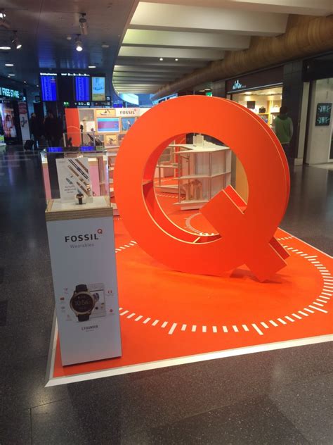 Fossil Opens Its First Pop Ups At Zurich Airport