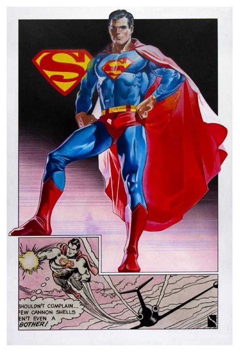 Superman Original Drew Struzan Poster Painting