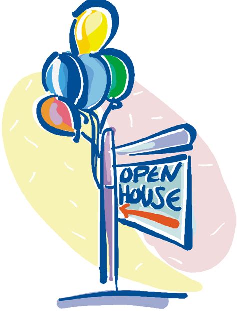 Open House Clip Art Clipart 2 Wikiclipart