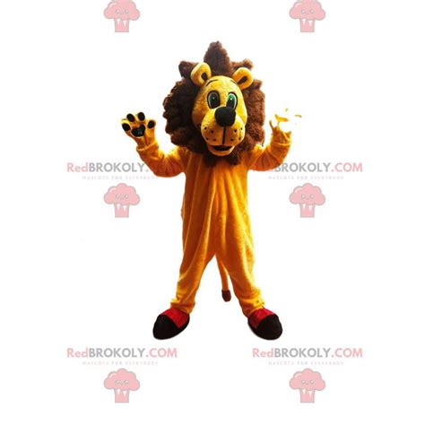 Lion Mascot Overalls Jungle Animals Sizes L 175 180cm