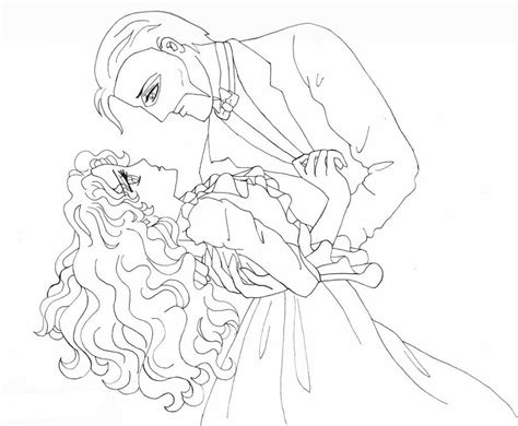Anime Couple Coloring Page Free Printable Coloring Pages For Kids