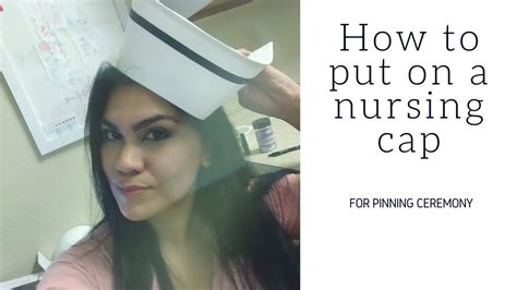 How To Put On A Nursing Cap The Tissue Trick Youtube