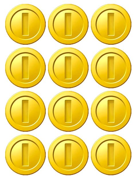 Gold Coin Printable My Nerd Nursery