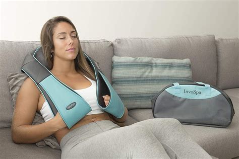 Invospa Shiatsu Back Shoulder And Neck Massager With Heat