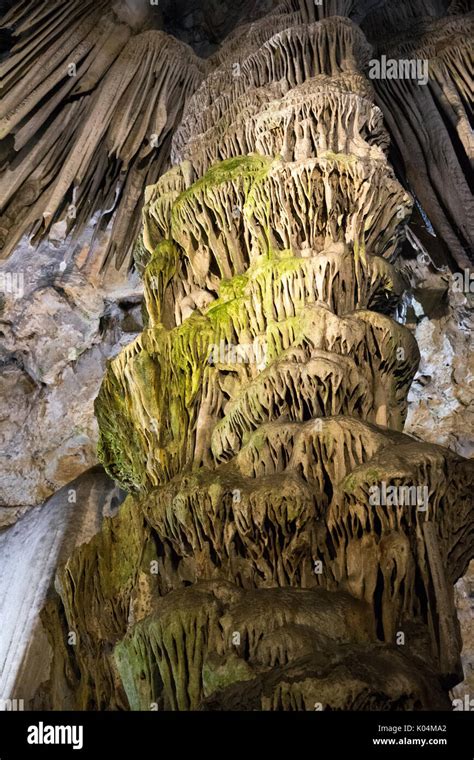 St Michaels Cave In The British Overseas Territory Of Gibraltar The