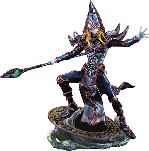 Megahouse Yu Gi Oh Duel Monsters Statuette Pvc Art Works Monsters Black Magician 23 Cm Amazon