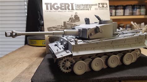 1 35 Tamiya Tiger I Primed And Ready To Paint R Modelmakers