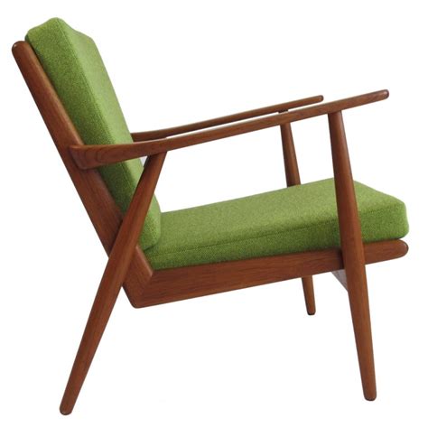 Mid Century Danish Teak Lounge Chair At 1stdibs