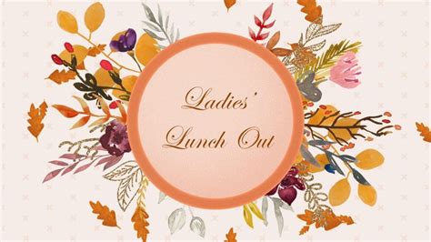 Ladies Lunch Out Geaux Fresh Minden October 10 2023
