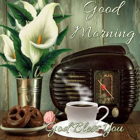 Good Morning Coffee God Bless You Pictures Photos And Images For