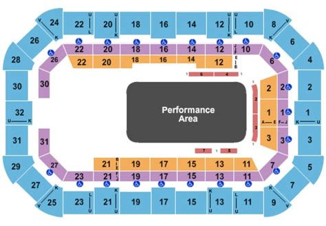 Dow Event Center Tickets In Saginaw Michigan Seating Charts Events