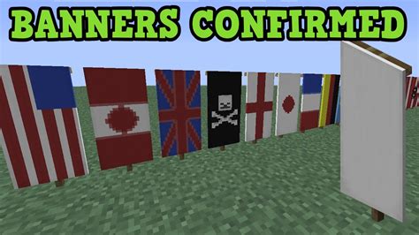 Minecraft Xbox 360 Ps3 Banners Confirmed Tu40 Update Soon Youtube