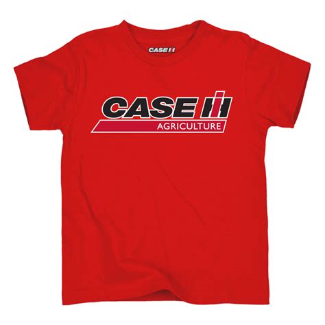 Case Ih Ag Logo Youth Boys Red T Shirt
