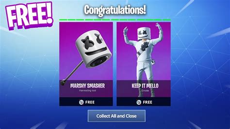 Free Fortnite Marshmello Pickaxe And Emote Challenge How To Get The